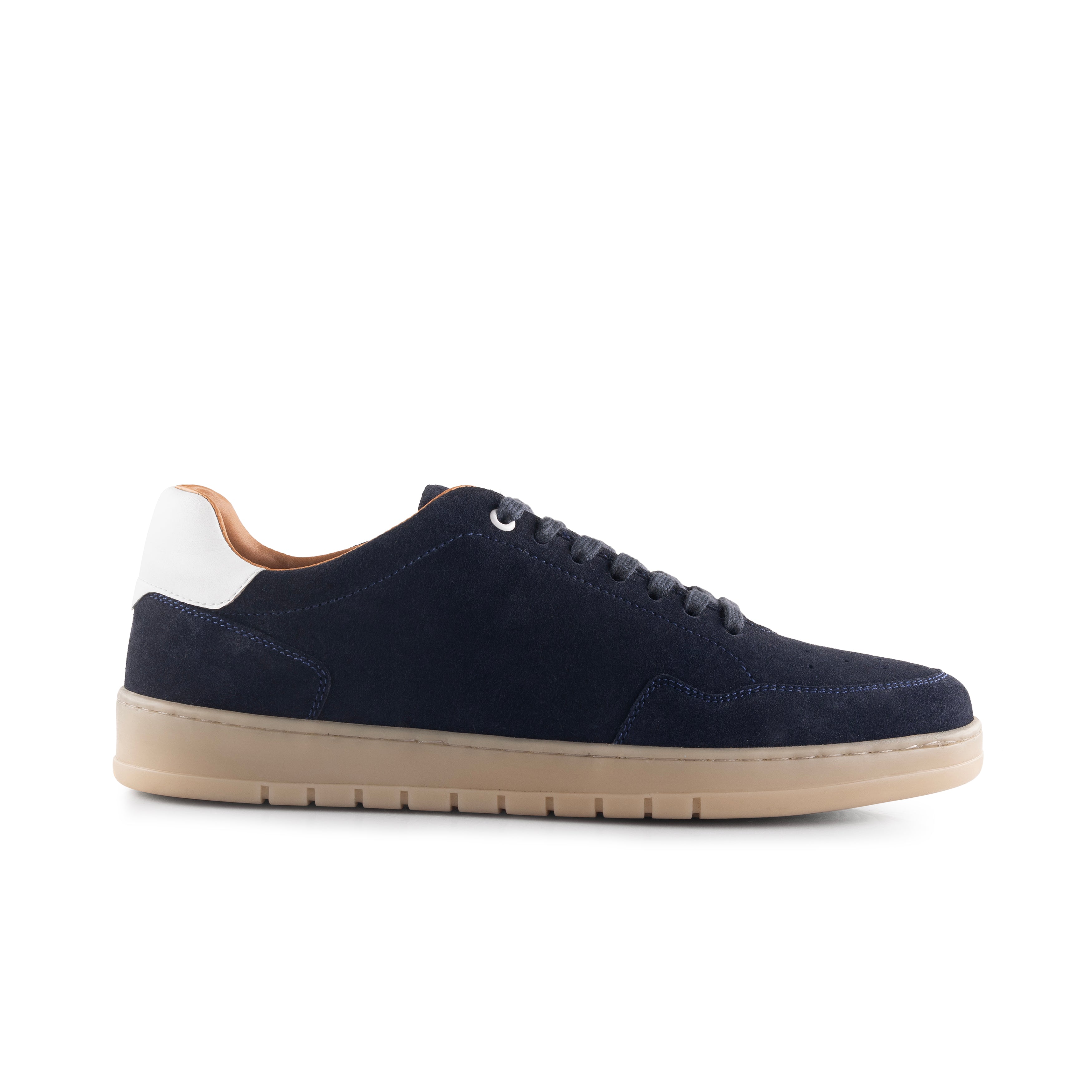 Lucano Suede Smart Casual Trainers - Navy Lucano Suede Smart Casual Trainers - Navy