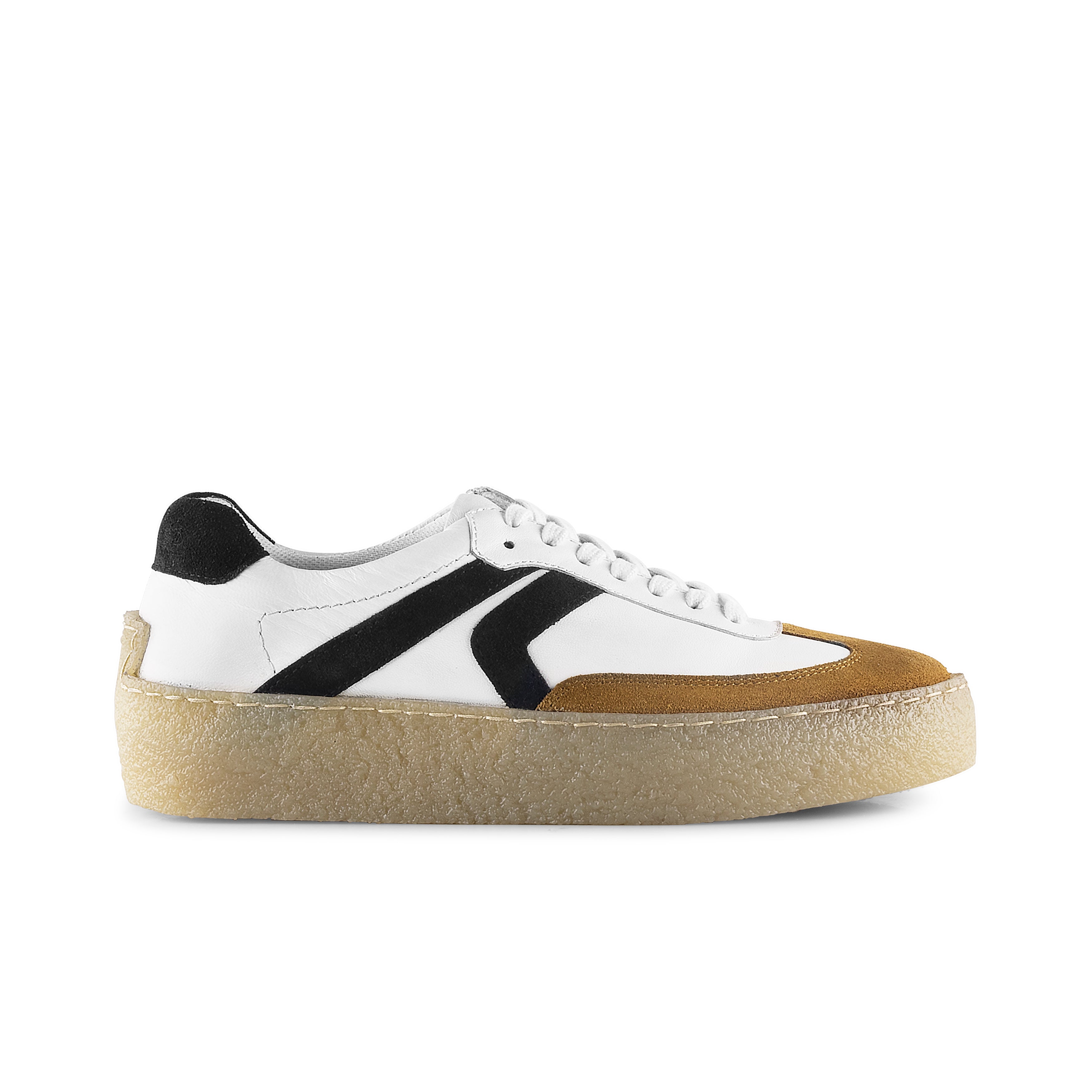 Harold Leather Smart Casual Trainers - White Harold Leather Smart Casual Trainers - White