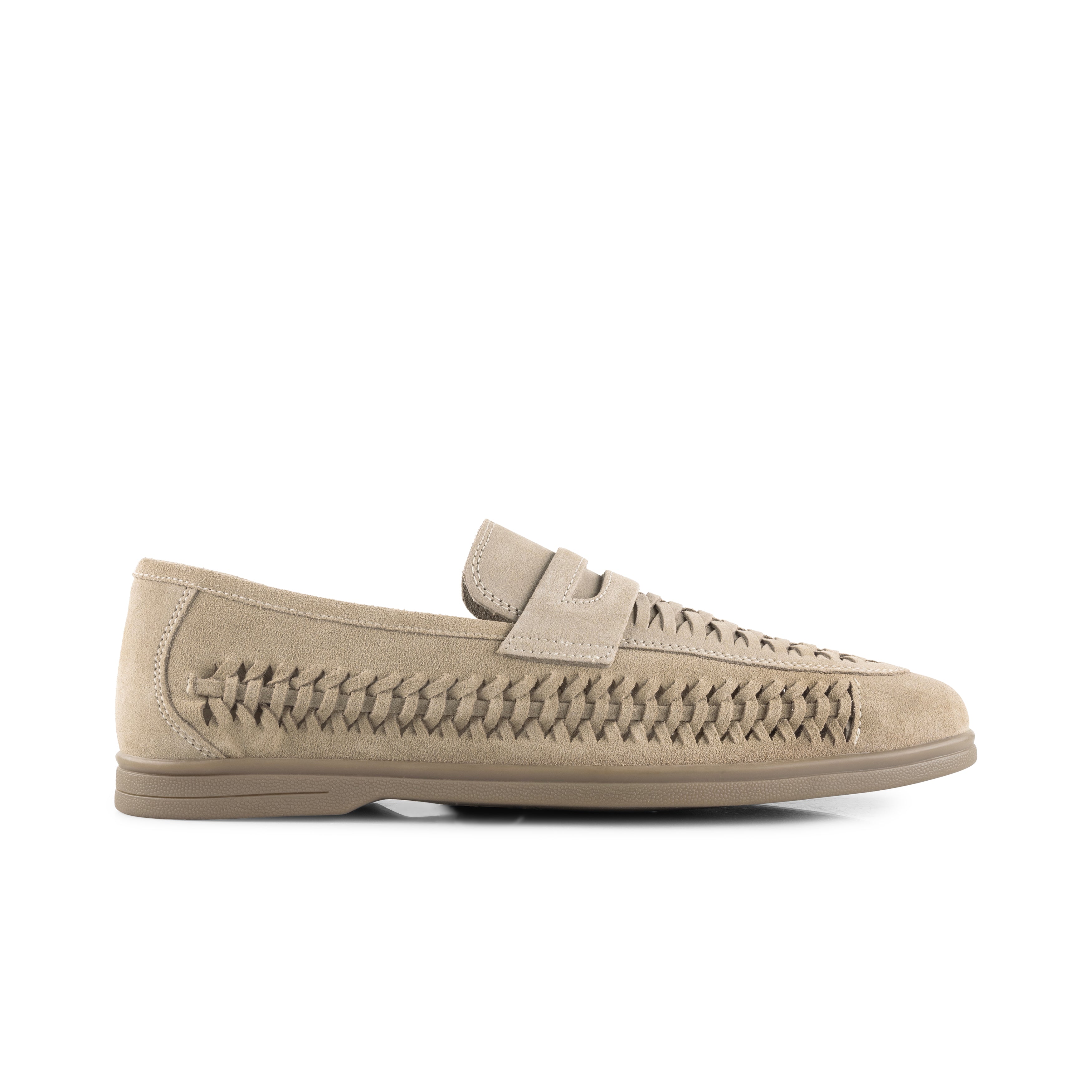Perth Sand Woven Suede Loafer Perth Sand Woven Suede Loafer