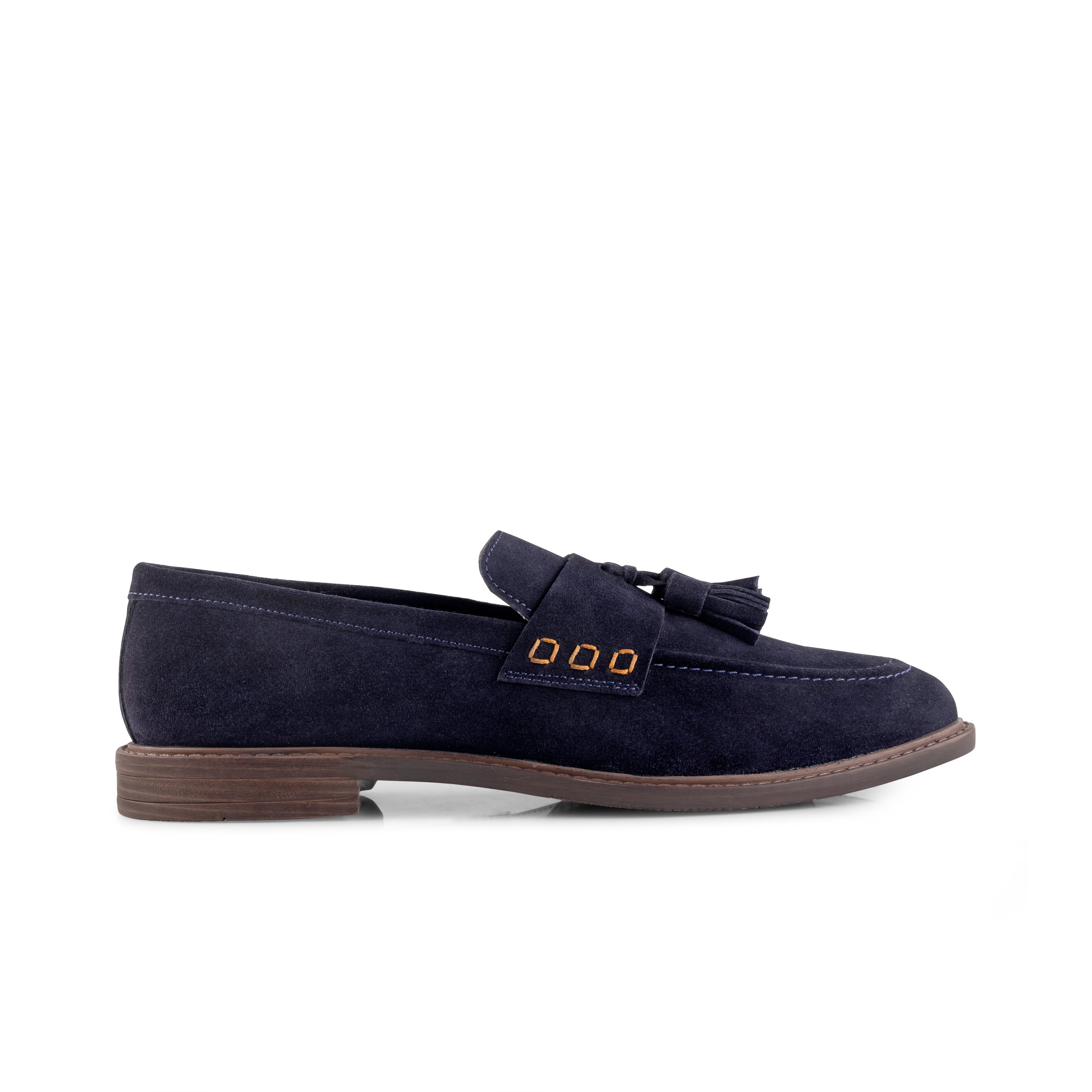 Charleston Navy Suede Tassel Loafer Charleston Navy Suede Tassel Loafer