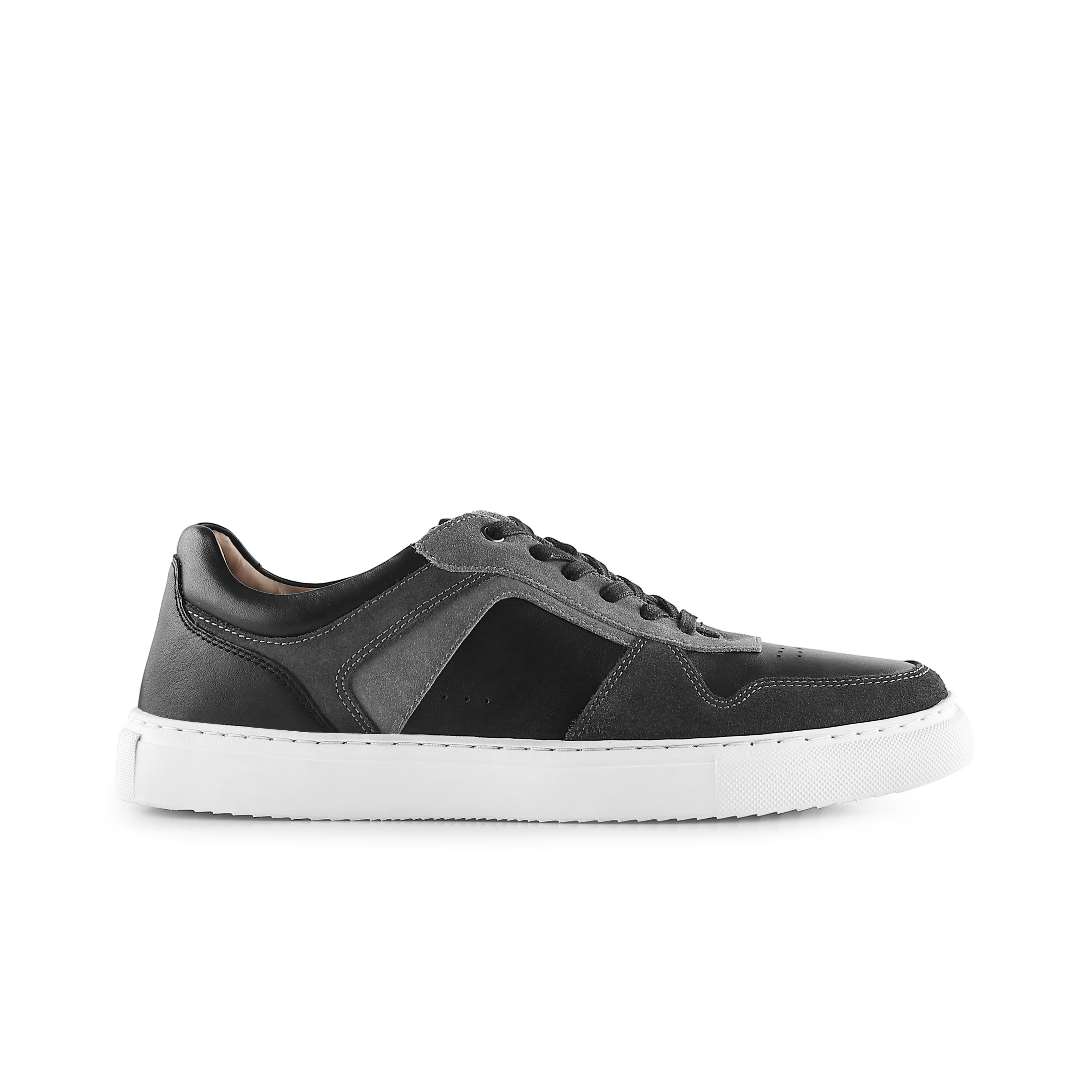 Trentham Leather Smart Casual Trainers - Black Trentham Leather Smart Casual Trainers - Black