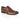 Bourne Leather Double Monk Strap Shoes  - Brown