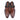 Bourne Leather Double Monk Strap Shoes  - Brown