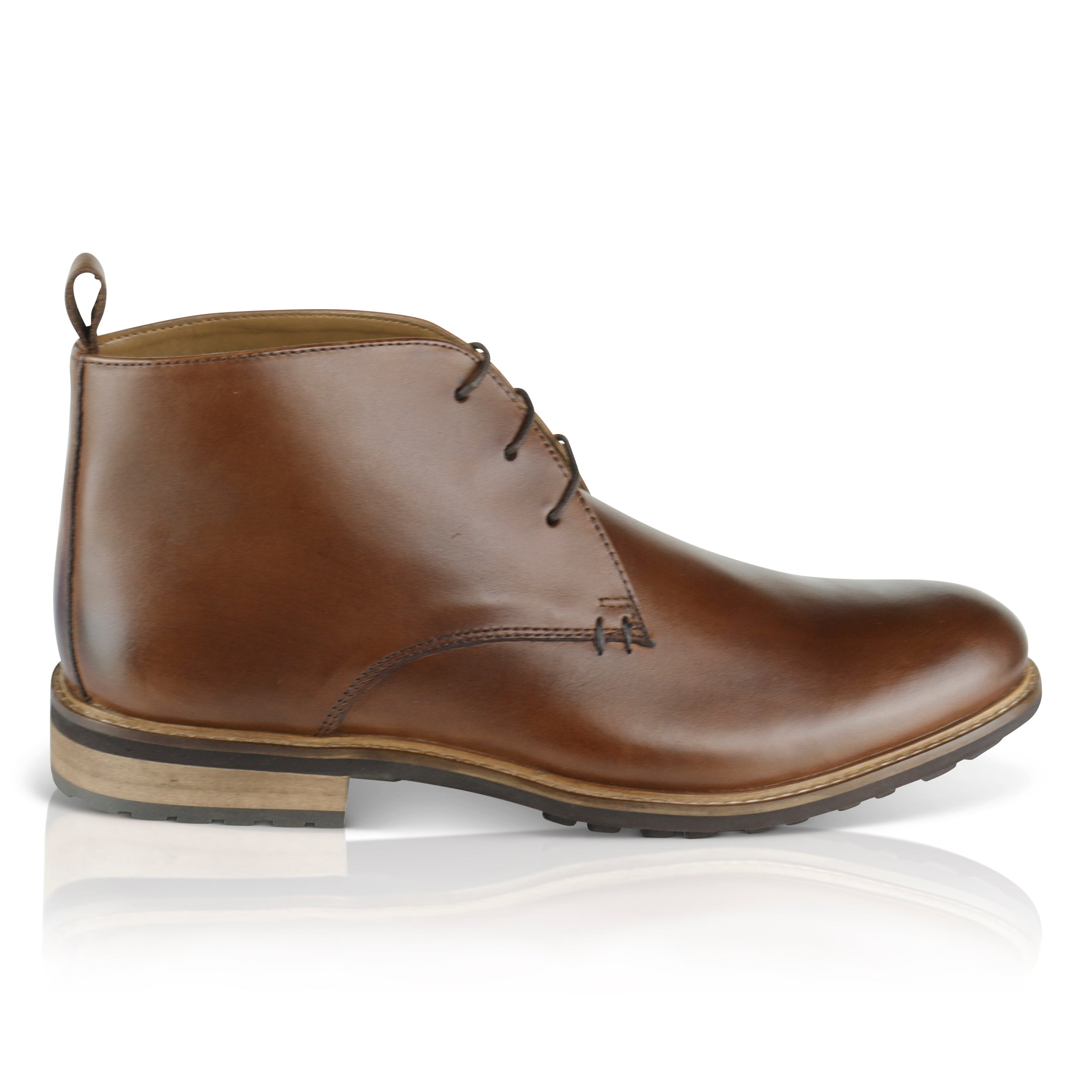 Silver Street London Bottines Chukka Homme Ludgate - Cuir Premium Semelle Léger EVA