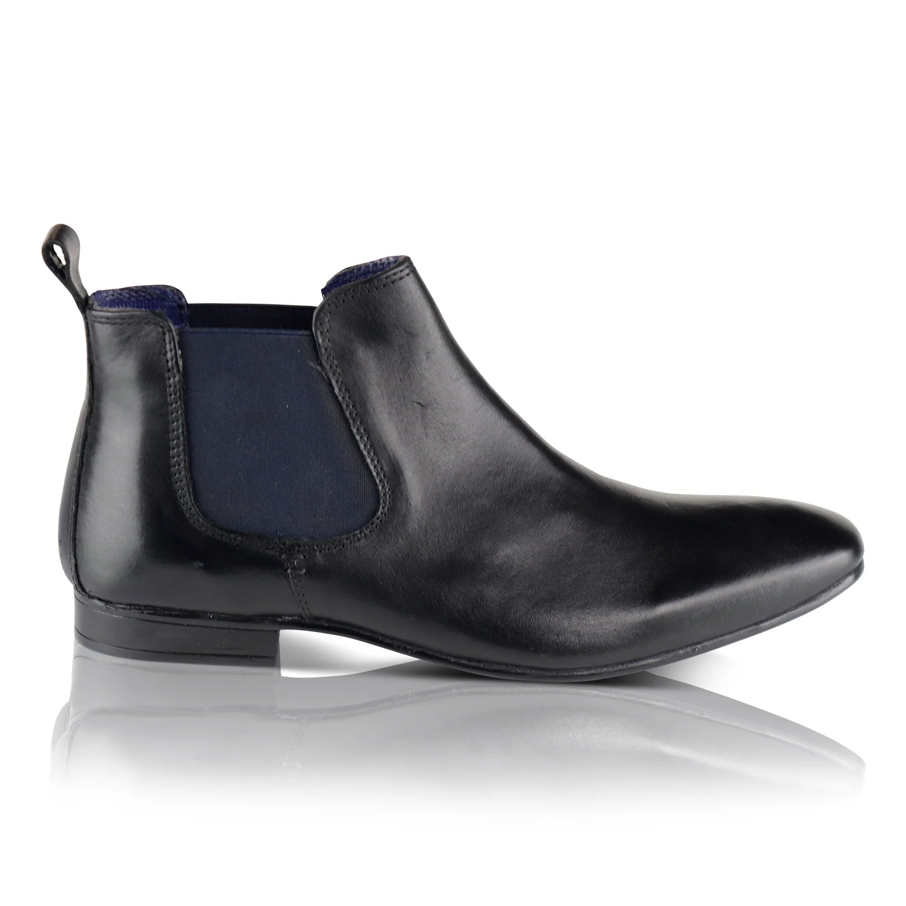 Carnaby Leather Chelsea Boots - Black Carnaby Leather Chelsea Boots - Black