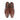 Fleet Leather Smart Formal Leather Brogue Shoes - Brown