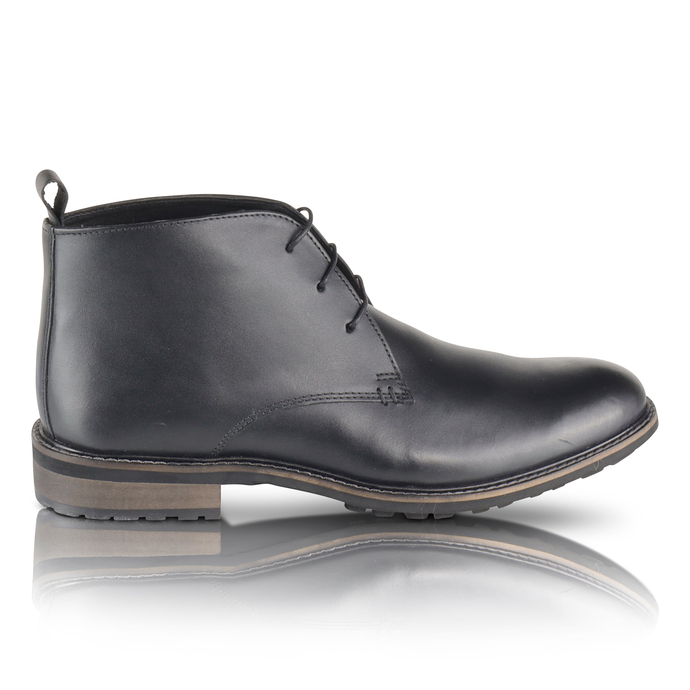 Ludgate Leather Chukka Boots - Black Ludgate Leather Chukka Boots - Black