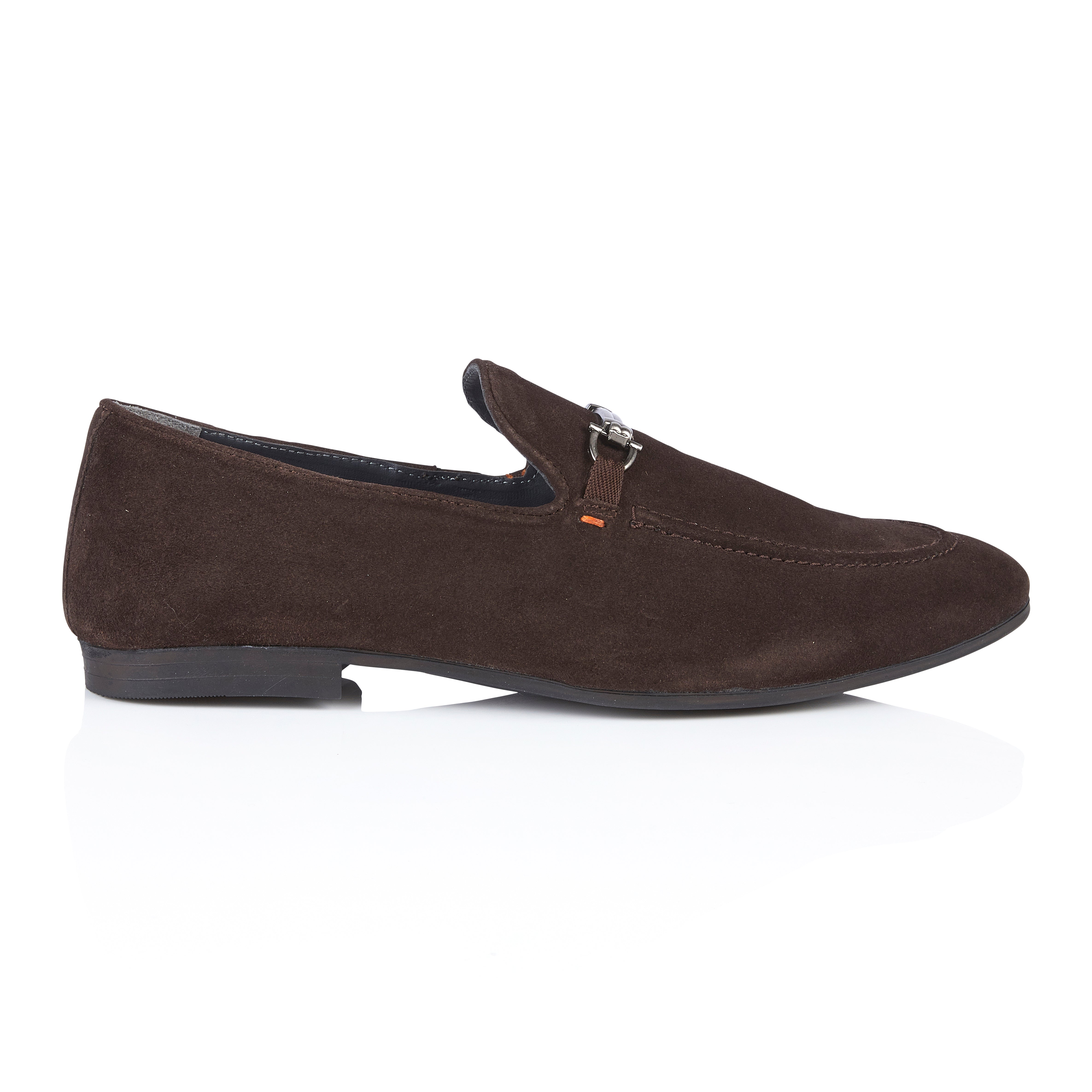 Tottenham Smart Formal Suede Leather Loafers - Brown Tottenham Smart Formal Suede Leather Loafers - Brown