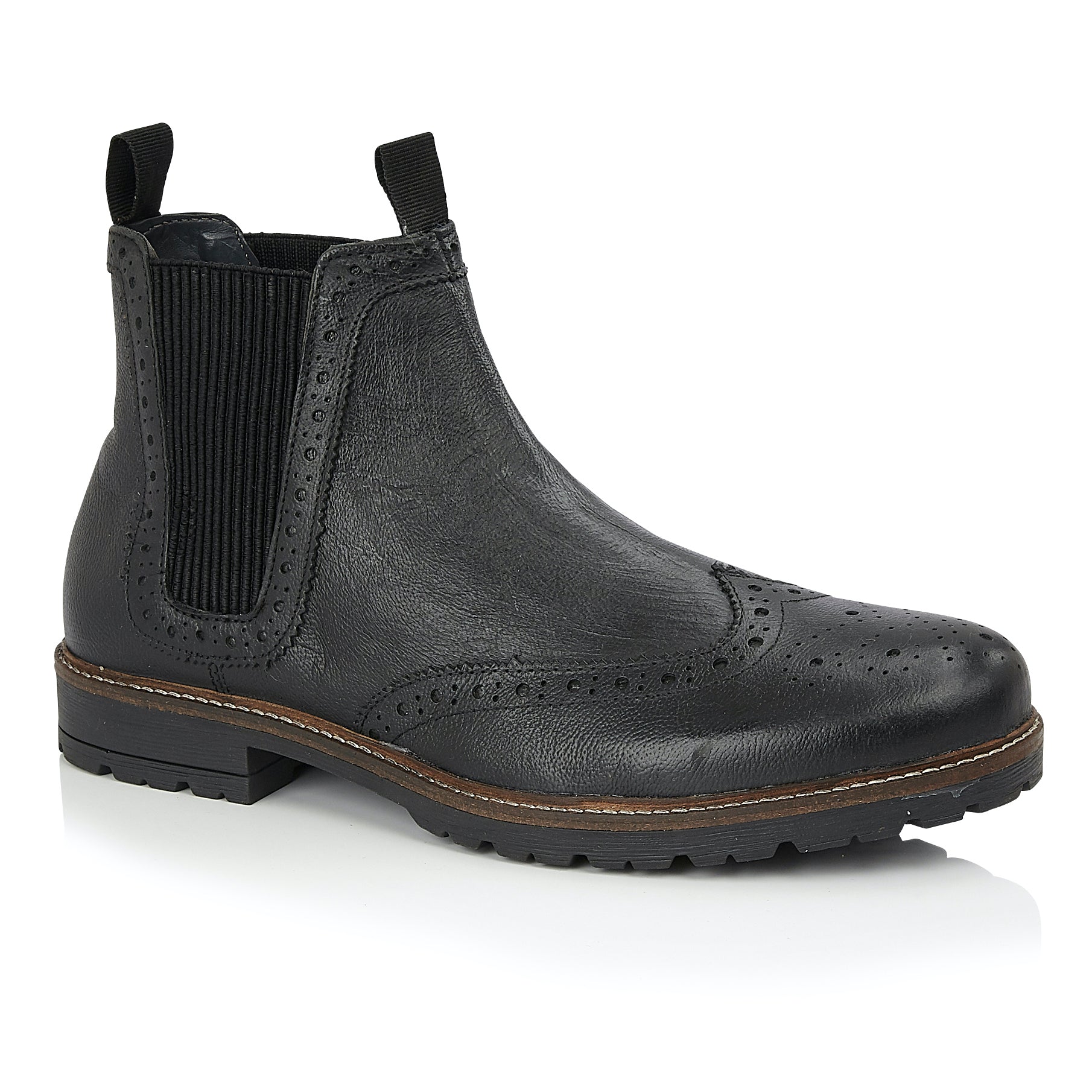 Albion Leather Chelsea Boots - Black Albion Leather Chelsea Boots - Black