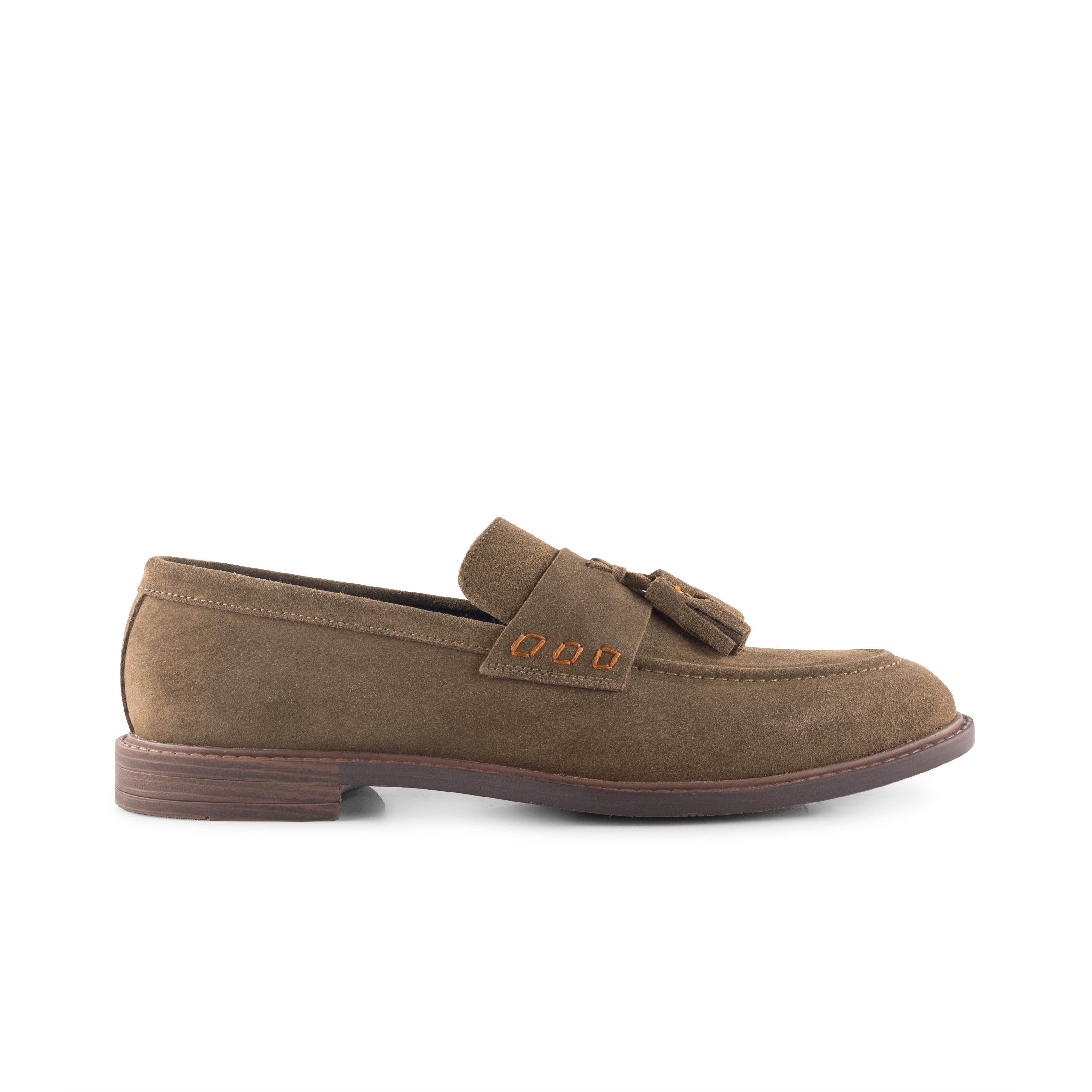 Charleston Butter Brown Suede Tassel Loafer Charleston Butter Brown Suede Tassel Loafer