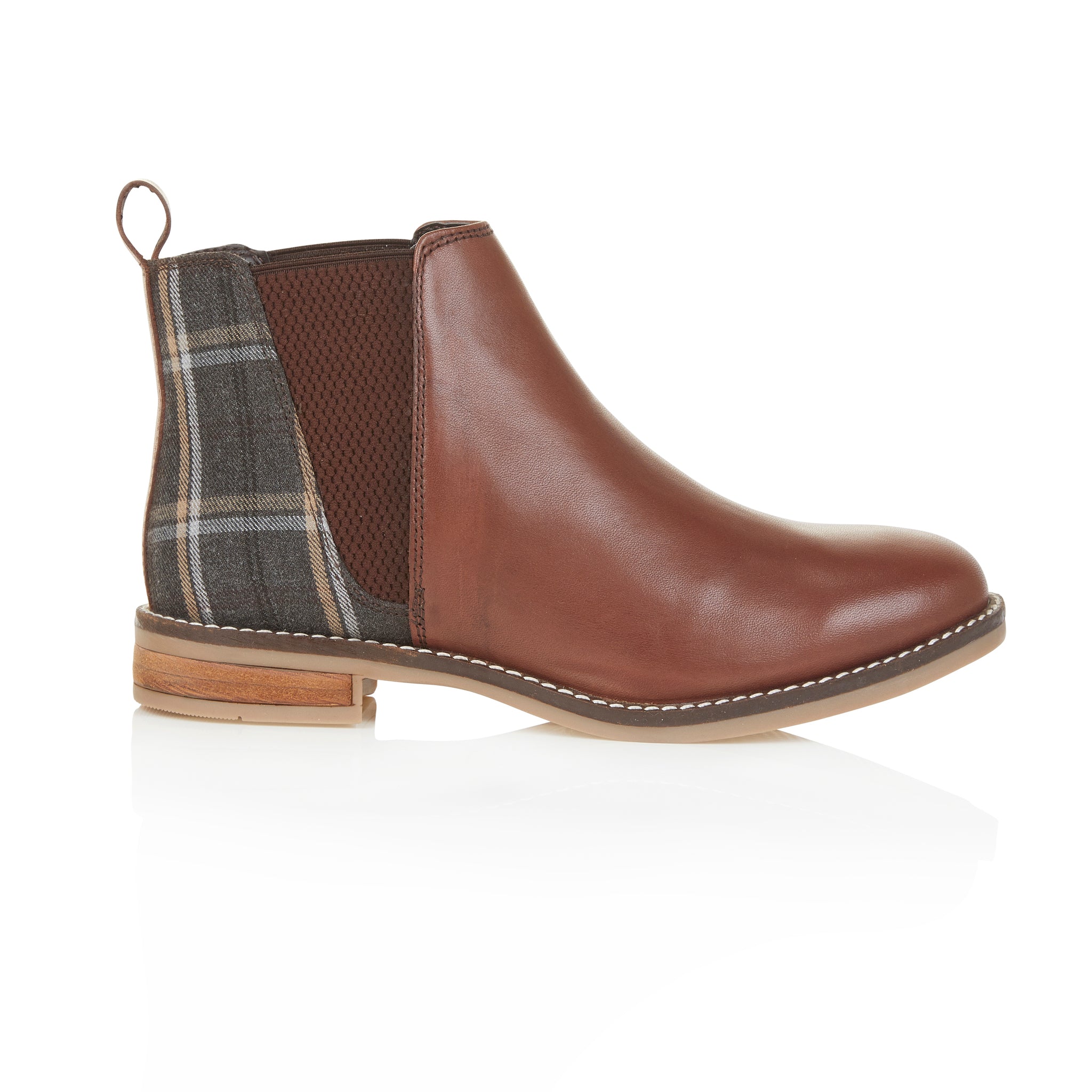 Juliet Leather Chelsea Boots - Brown Juliet Leather Chelsea Boots - Brown