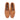 Danielle Suede Leather Driving Loafers- Tan