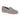 Ellie Suede Leather Slip On Deck Shoes - Grey