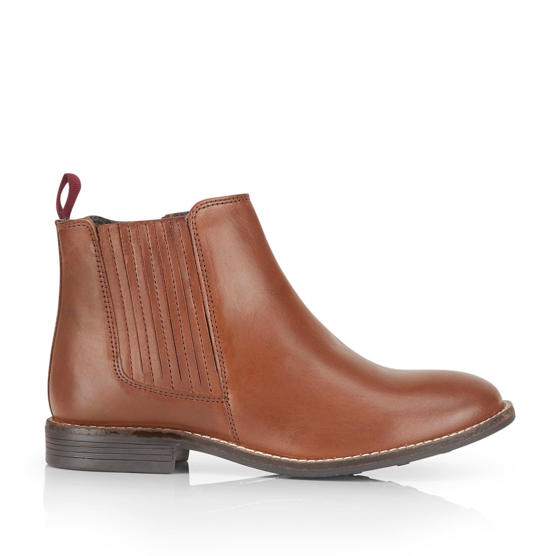 Faith Leather Chelsea Boots - Cognac Faith Leather Chelsea Boots - Cognac