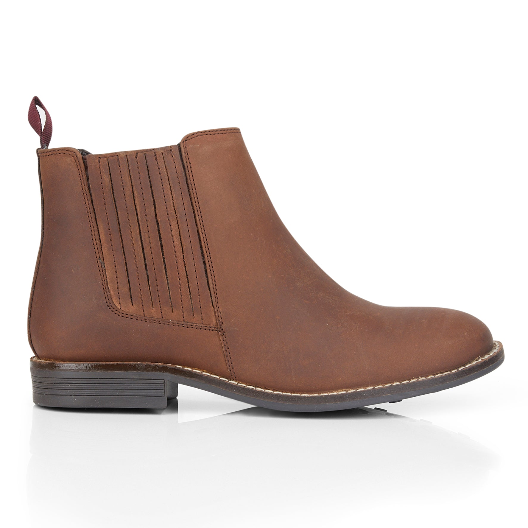Faith Leather Chelsea Boots - Brown Faith Leather Chelsea Boots - Brown