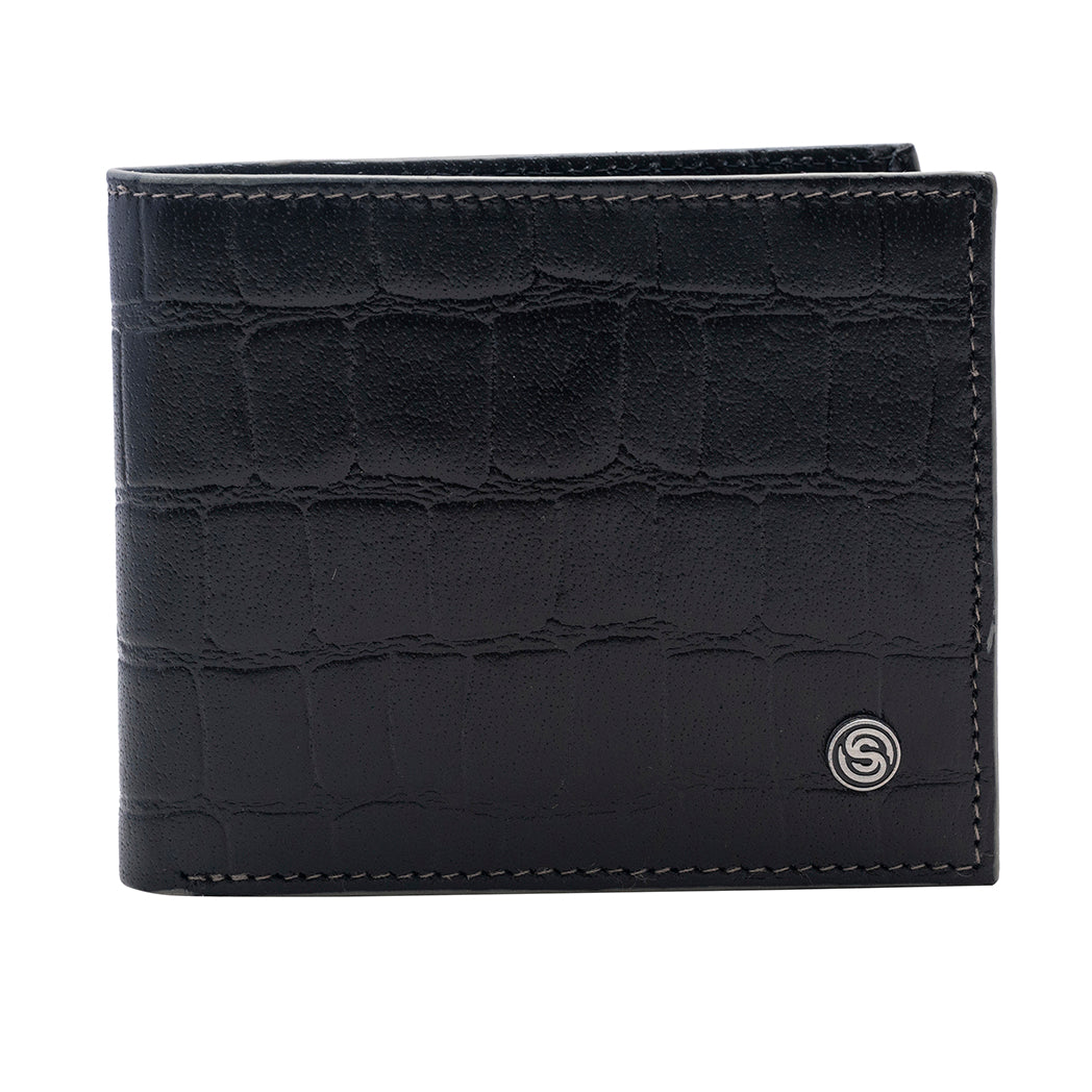 Kenton Leather Bifold Wallet - Black Kenton Leather Bifold Wallet - Black