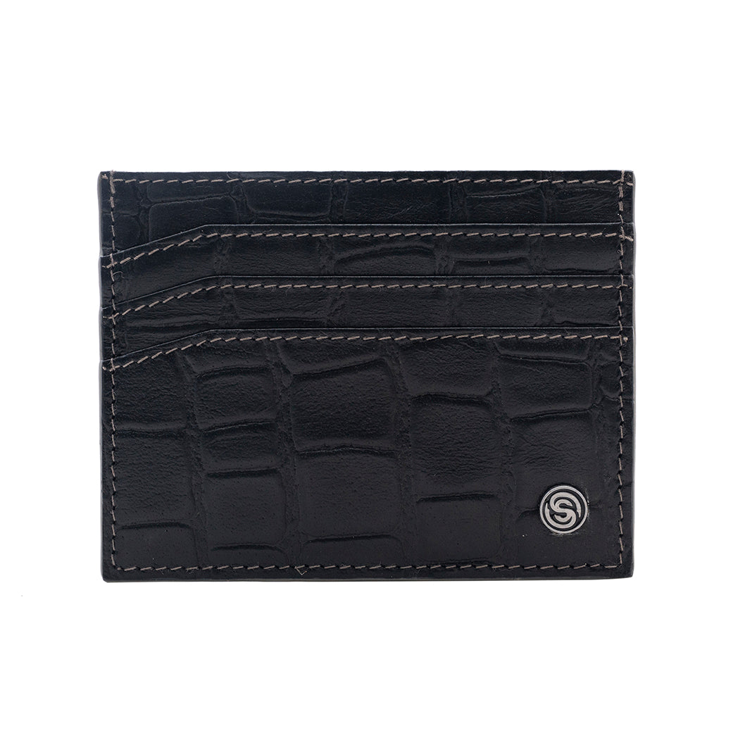 Kenton Leather Cardholder - Black Kenton Leather Cardholder - Black