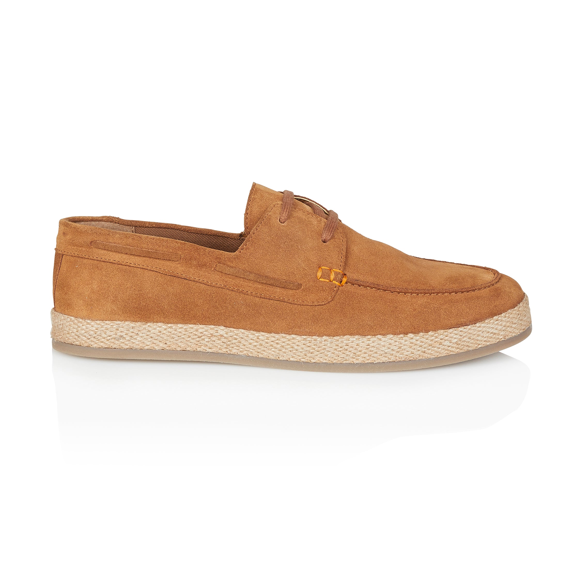 Northolt Suede Leather Lace up Boat Shoes - Tan Northolt Suede Leather Lace up Boat Shoes - Tan