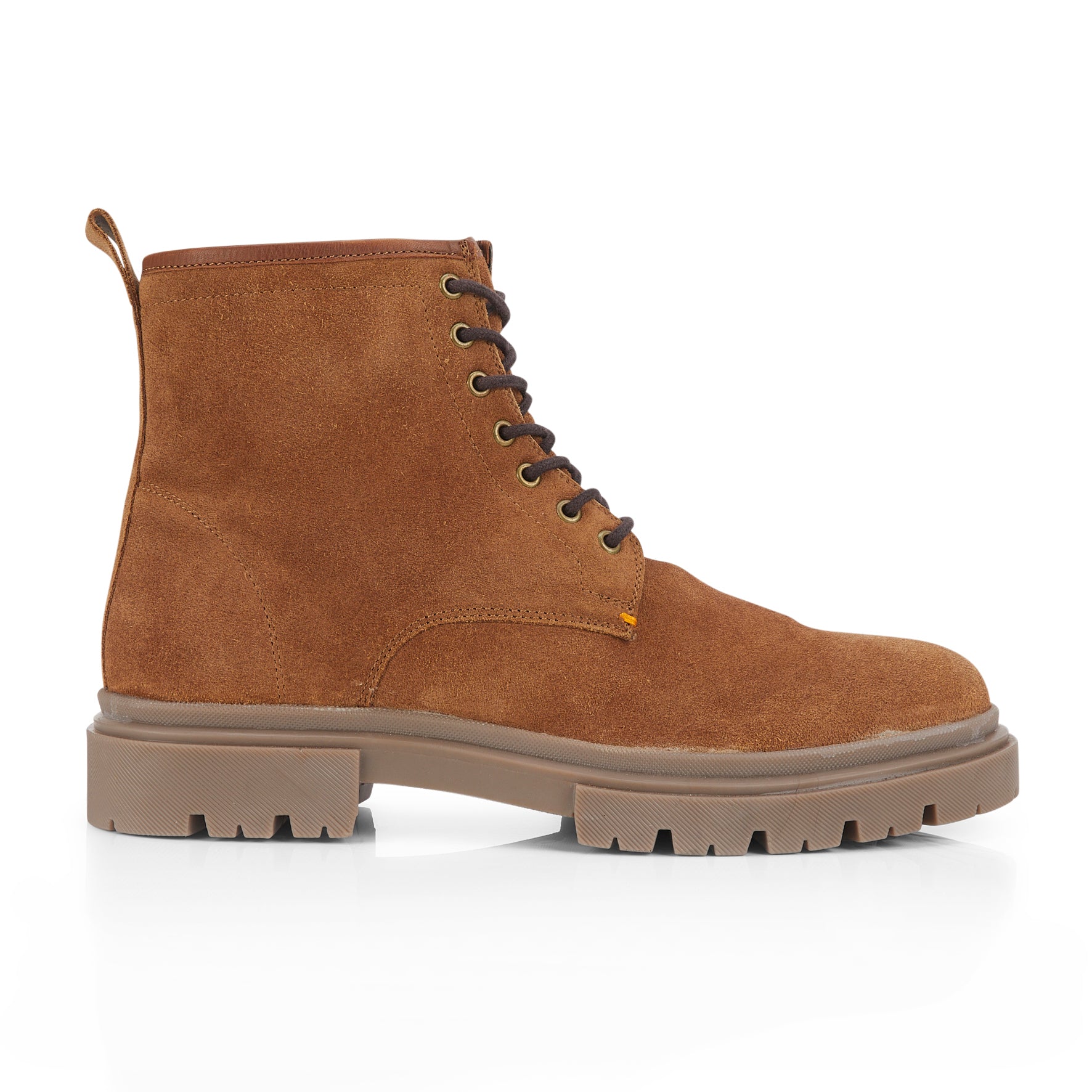 Greenwich Suede Leather Lace up Boots - Tan Greenwich Suede Leather Lace up Boots - Tan