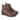 Marble Leather Lace up Boots - Brown