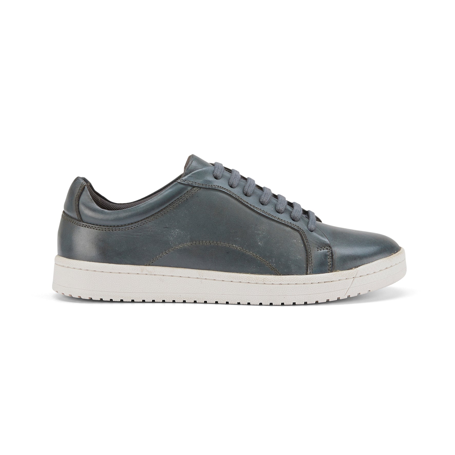Westcote Leather Smart Casual Trainers - Grey Westcote Leather Smart Casual Trainers - Grey