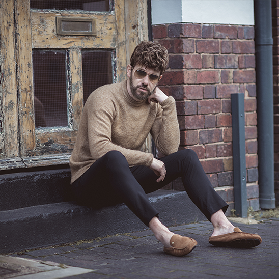 Walbrook Suede Leather Slippers - Tan Walbrook Suede Leather Slippers - Tan