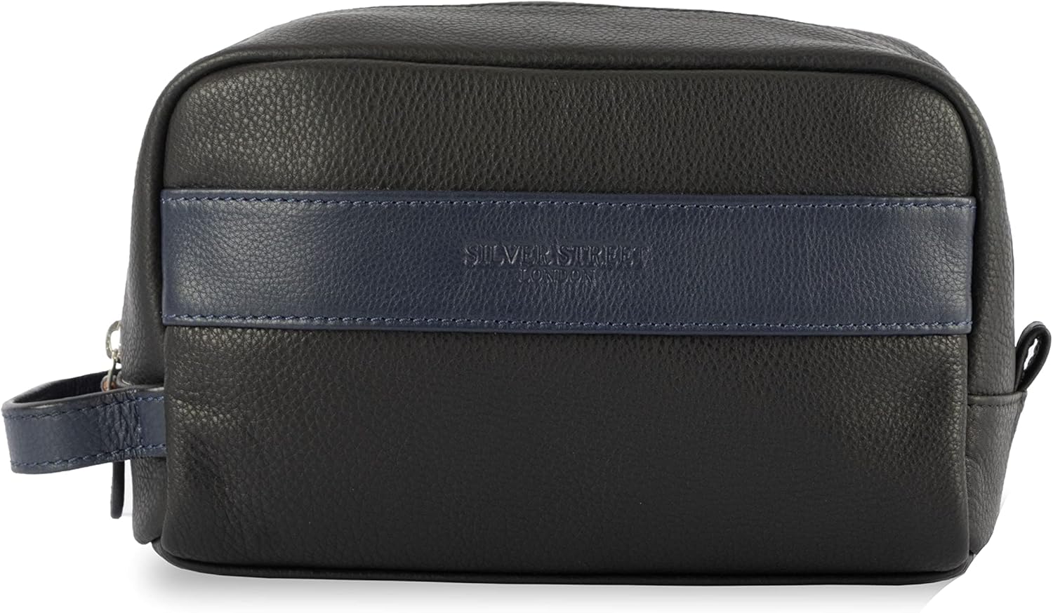 Walter Leather Washbags  - Blue Walter Leather Washbags  - Blue