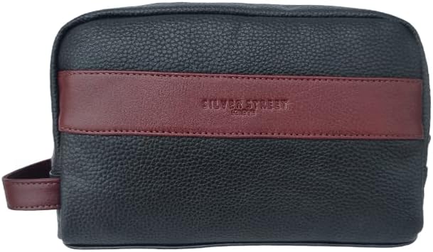 Walter Leather Washbags  - Oxblood Walter Leather Washbags  - Oxblood
