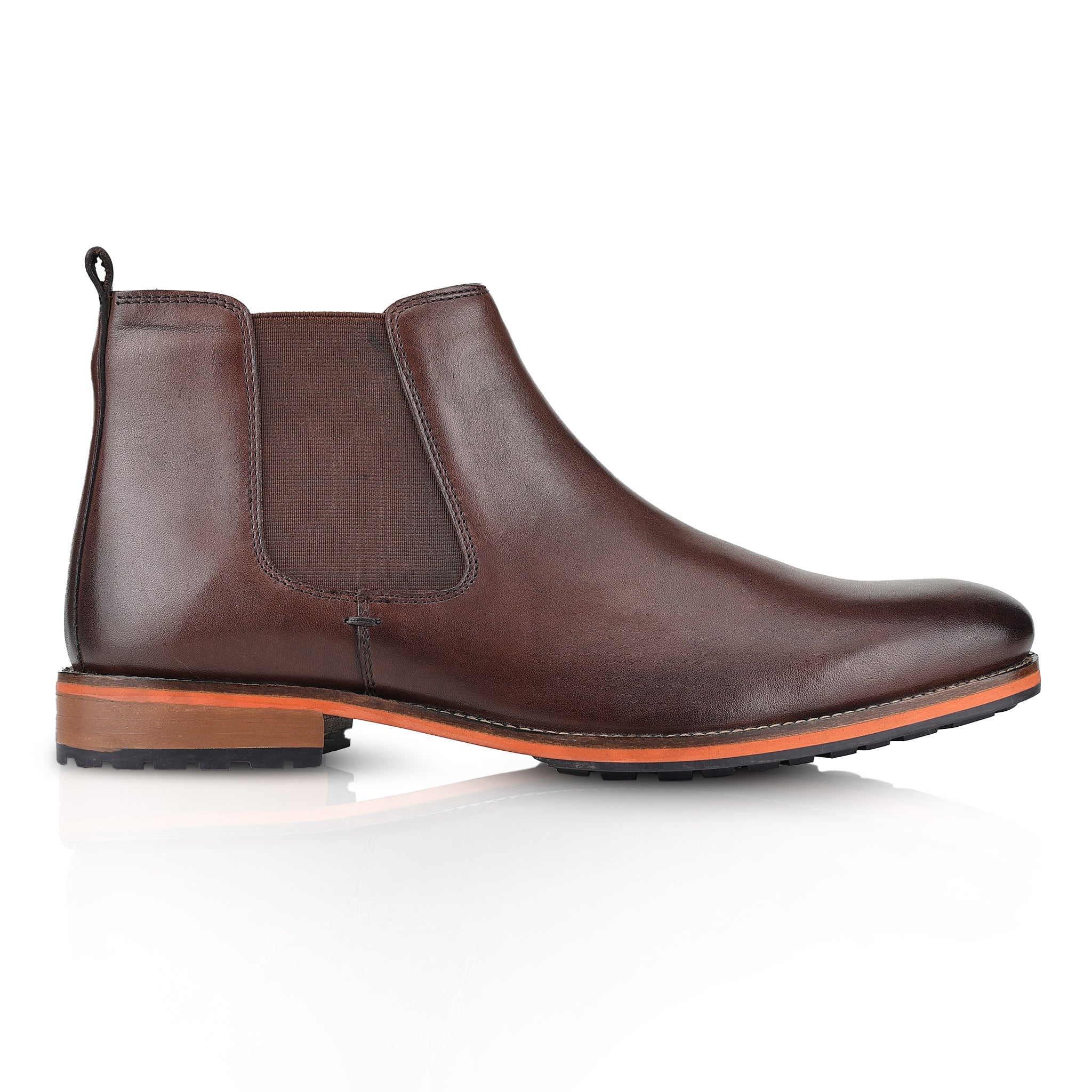 Argyll Leather Chelsea Boots - Brown