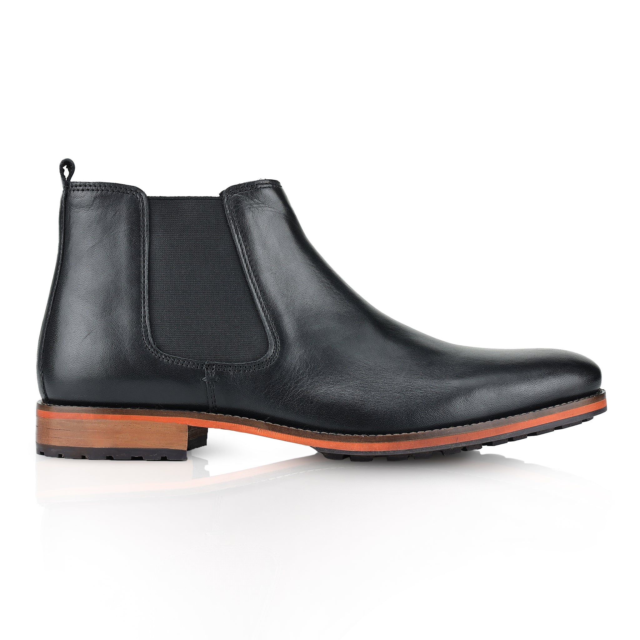 Argyll Leather Chelsea Boots - Black