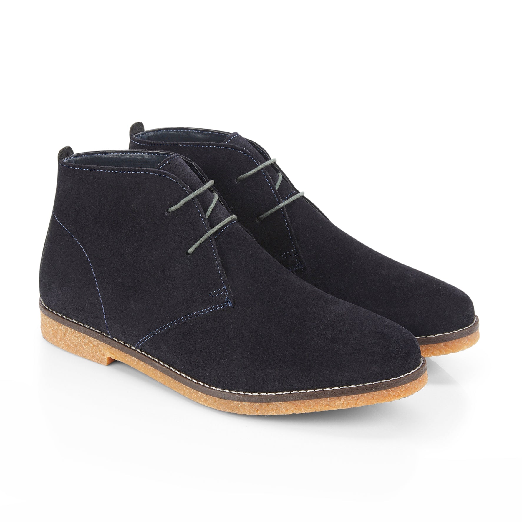 Barnaby Navy Suede Leather Chukka Boots For Men UK Durable Shoes Barnaby Navy Suede Leather Chukka Boots For Men UK Durable Shoes