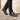 Baden Leather Toecap Derby Shoes - Black
