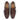Malvern Leather Double Monk Shoes - Brown