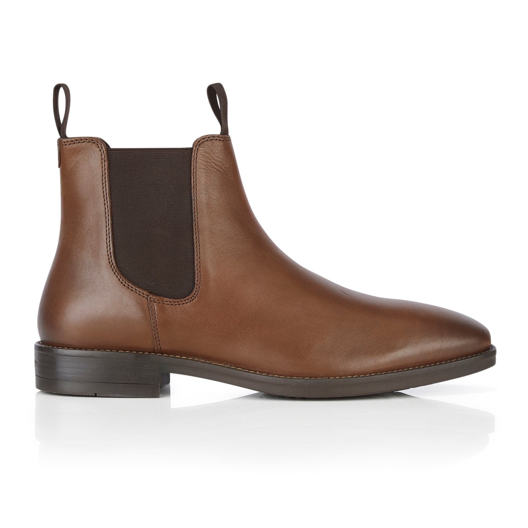 Bristol Leather Chelsea Boots - Tan