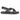 Croydon Leather Sandals - Black