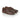 Brown leather penny loafers for men with classic smart-casual design