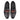 Edmonton Leather Metal Trim Loafers - Black
