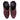 Emma Suede Leather Heels - Burgundy