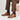 Fleet Leather Smart Formal Leather Brogue Shoes - Tan