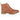 Grace Leather Brogue Boots - Tan