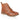 Grace Leather Brogue Boots - Tan