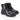 Greenwich Patent Leather Lace up Boots - Black