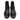 Greenwich Patent Leather Lace up Boots - Black