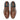 Herbie Leather Brogue Shoes  - Brown
