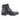 JJ Leather Lace up Boots - Black