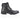 JJ Leather Lace up Boots - Black