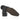 Bourne Leather Double Monk Strap Shoes  - Black