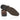 Bourne Leather Double Monk Strap Shoes  - Brown