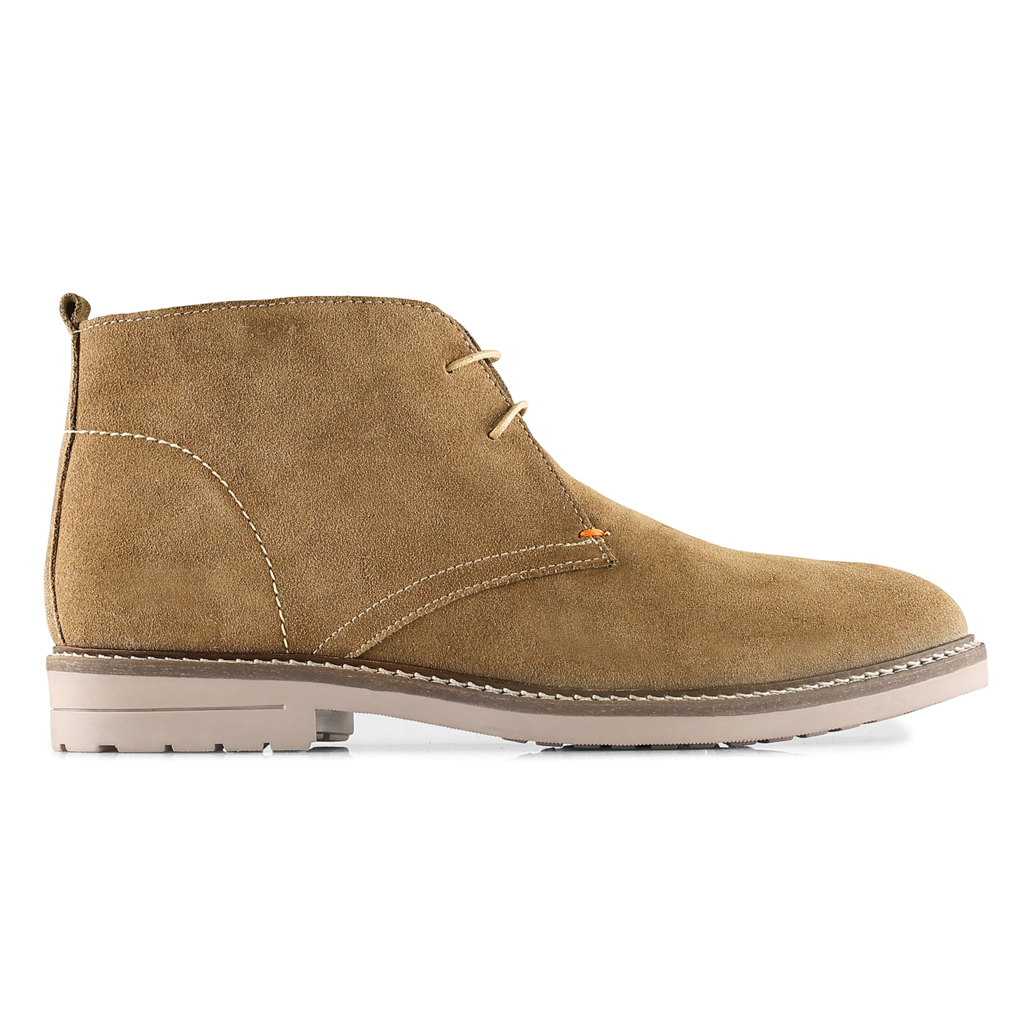Newington Suede Leather Chukka Boots - Tan