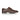 Flint brown leather brogue derby shoes for men